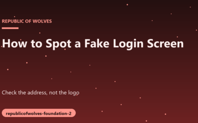 How to Spot Fake Login Screens Designed to Steal Passwords